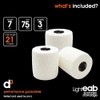d3 Light Rip EAB Spandex Bandage Hand-Tearable White 75mm x