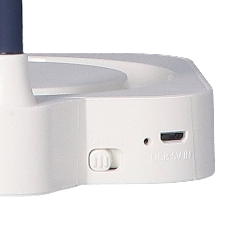 LED Table Light 3 Levels Dimming USB Charging Adjustable Gooseneck