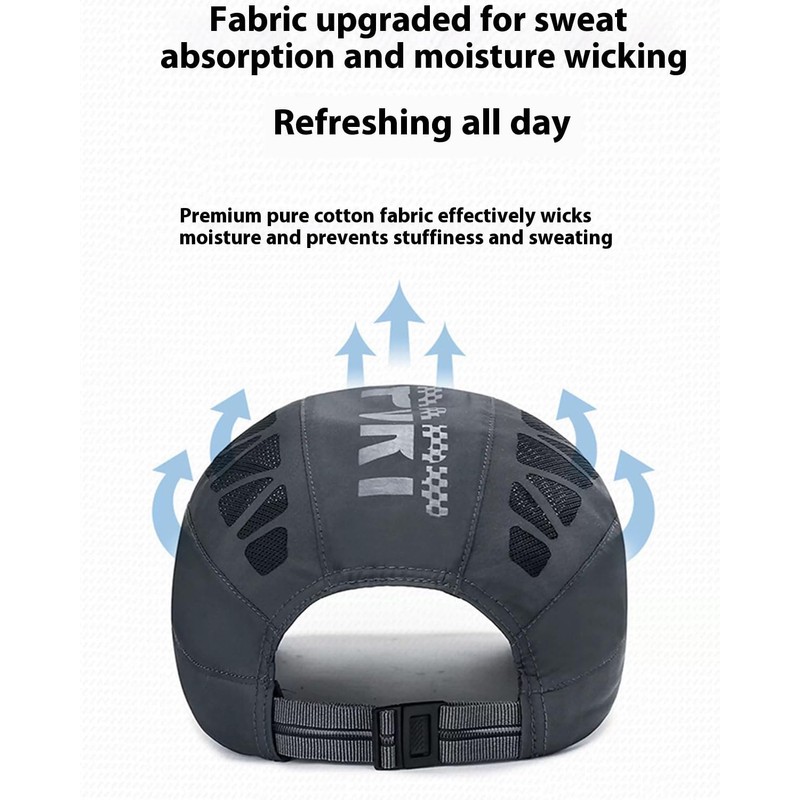 Aeromesh Sport Cap,Ultra-Breathable Performance Mesh Cap for Men Lightweight, Quick-Dry,