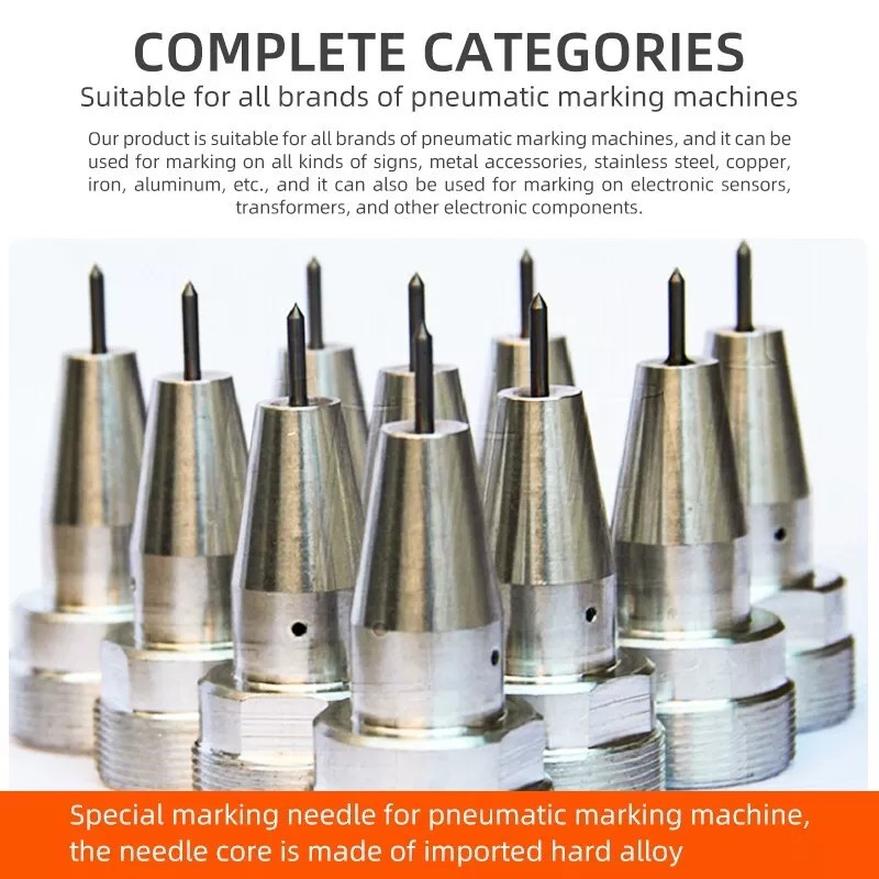 SFX Pneumatic Marking Bits Needle for Dot Peen Metal Print