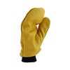 West Chester Pre-Lined Chopper Leather Mitten with Zipper Pocket, Cowhide