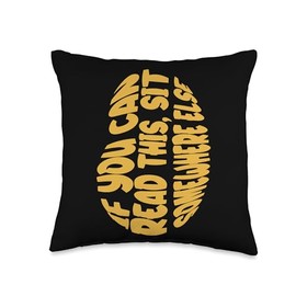 Homebody Couch potatoe Throw Pillow