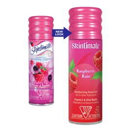 Skintimate Raspberry Rain Womens Moisturizing Shave Gel, 198g