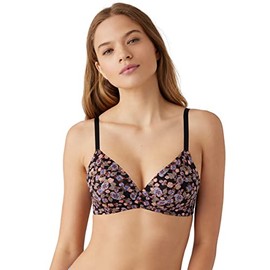 b.tempt'd by Wacoal Women's Future Foundation Wire Free Convertible T-Shirt Bra, Vintage Floral, 38C
