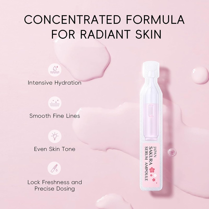 De ampollas de niacinamida para cuidado del rostro con