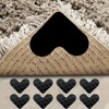 Alluring Non-Slip Mat for Carpet, Pack of 8, Washable and
