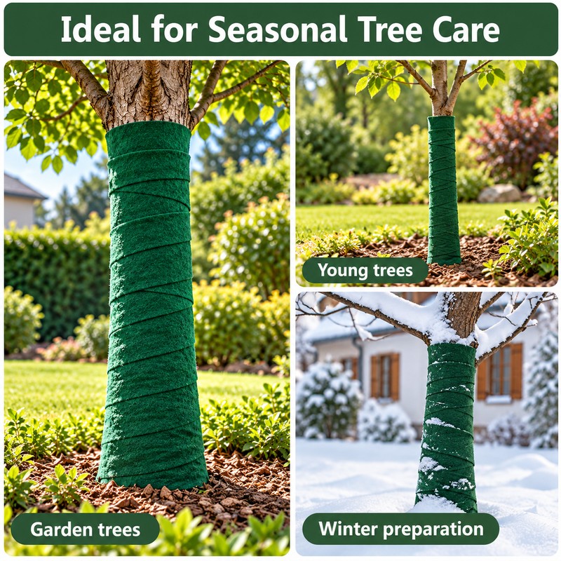 Double Layer Tree Trunk Protection Wrap for Winter – 20m