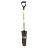 Drain Spade, 29 in. Handle L, Steel Blade
