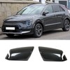 2pcs Side Mirror Cover Carbon Fiber Color Wing Mirror Cap