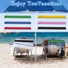 6 Pack Towel Bands for Sun Loungers, Sunbed Towel Bands