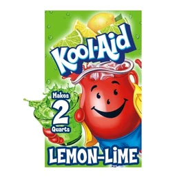 Kool-Aid Soft Drink Mix, Unsweetened, Lemon-Lime, 0.13 oz (Pack of 192)