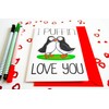I Puffin Love You Valentines, Anniversary, Birthday, Just Because Card