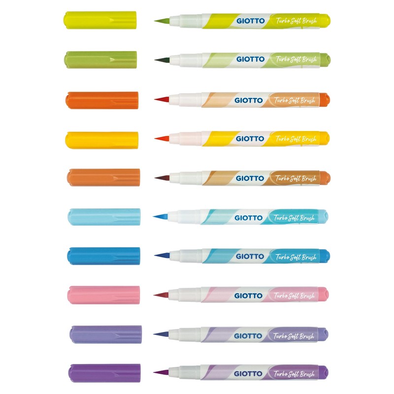 GIOTTO TURBO SOFT BRUSH PAST 10pz 426900