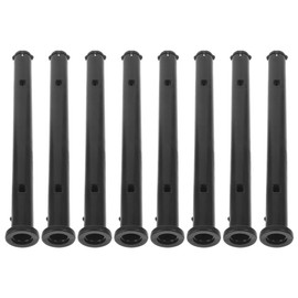 ULTECHNOVO 8pcs Bin Lid Clips for Bins Replacement Hinge for Garbage Container Lids Easy to Install Suitable for Outdoor Sanitation