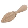 teemando® 15cm Wooden Pointed Lemon Squeezer Juicer Juicer for Citrus