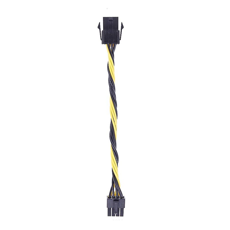REY PCI-E (8 Pin) to PCI-E (6 Pin) Male/Female Adapter