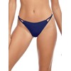 Ocean Blues - Bikini para mujer, Azul marino, M