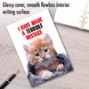 NobleWorks Hilarious Sorry Greeting Card with 5 x 7 Inch