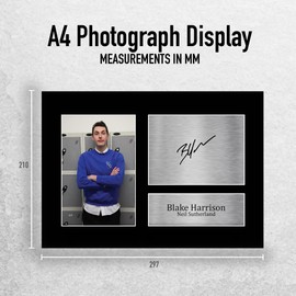 HWC Trading A4 Blake Harrison Inbetweeners Neil Gifts Printed Signed Autograph Picture for TV Show Fans