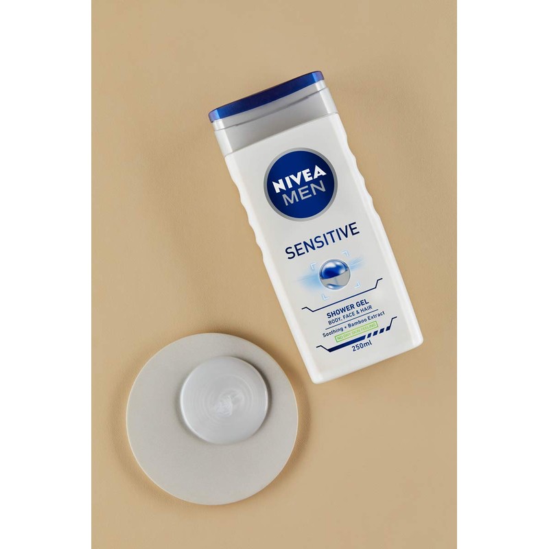 Nivea Men Sensitive Shower Gel, 250ml