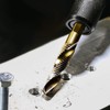 6-pc 1/4-20NC Combination Drill Tap Bit Set SAE, 1/4" UNC-20
