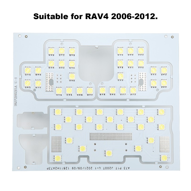 Car Interior Reading Light 48SMD 12V 50000H White LED Ceiling