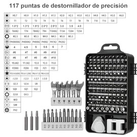 Juego de Desarmadores 138 En 1, Destornilladores de Precision Profesional Extrable, Juego de Destornilladores Multifuncional para Reparacin de...     