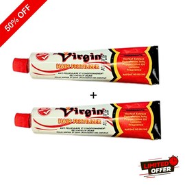 2-Pack Virgin Hair Fertilizer - Natural Hair Growth Enhancer Hair Care Nourishing