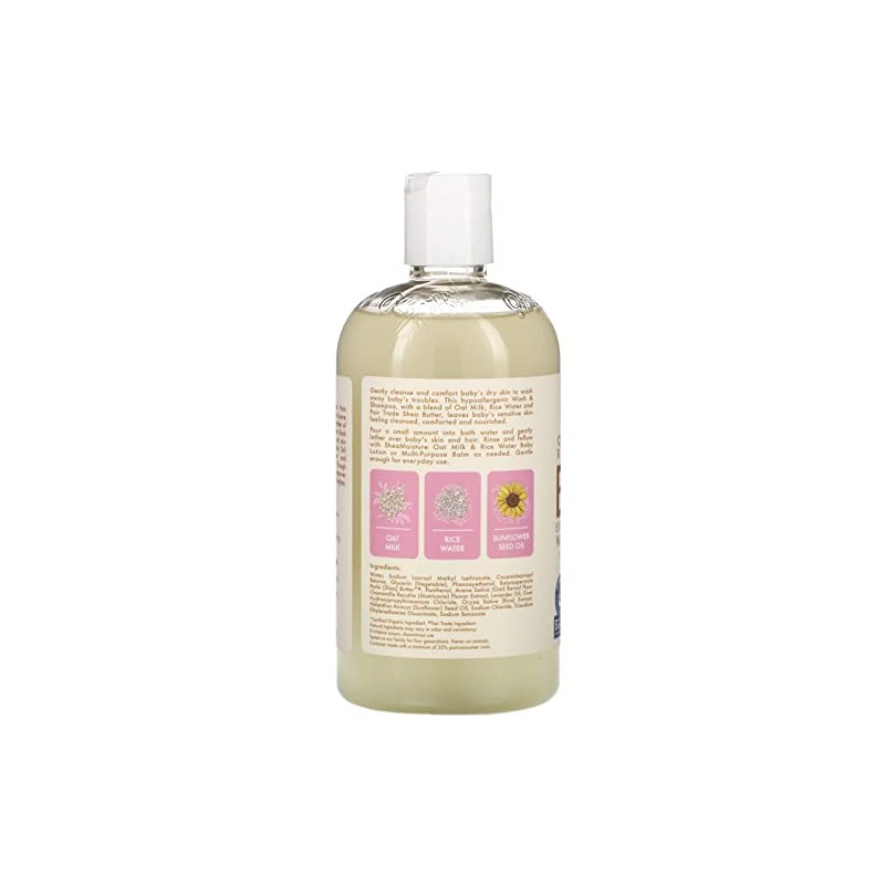 Oat Milk & Rice Water Baby Extra Comforting Wash &