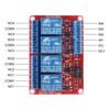 ATNSINC 4pcs 12V 4 Channel Relay Module with Optocoupler Isolation