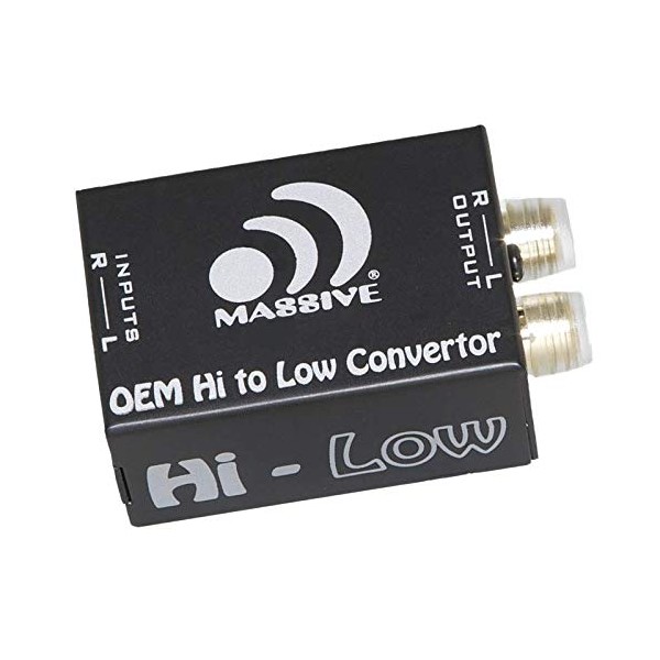 Massive Audio Hi-Low - Car Audio High Level Speaker Signal