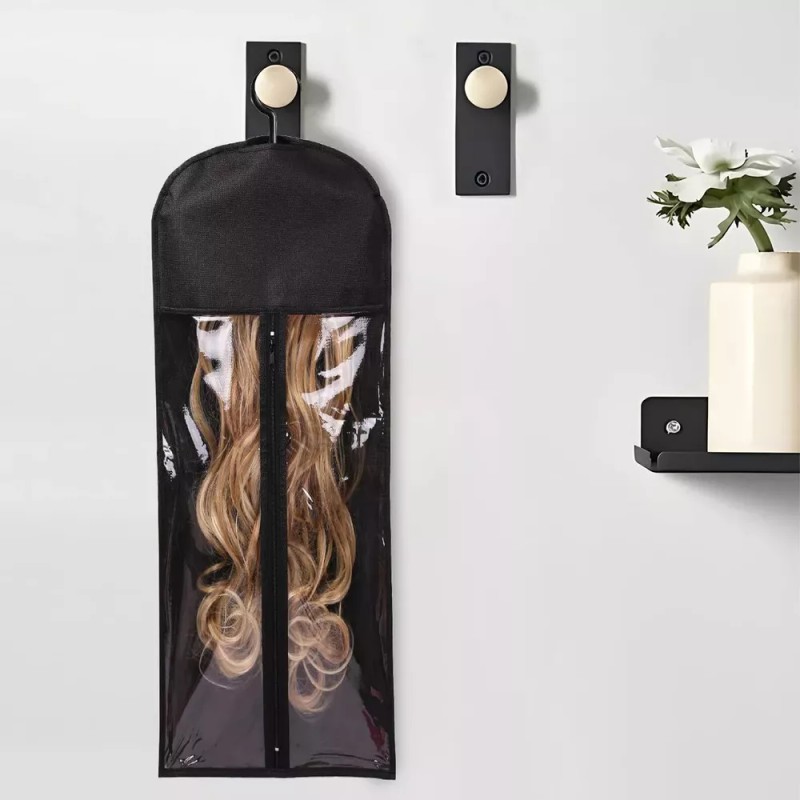 Generic . Organizador De Pelucas Con Soporte Para Extensiones De