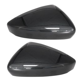 YINGTUU for Mazda 3 2025 2024 2023-2020 Accessories Sporty Exterior Side Rearview Mirror Cover Trims Cap Protector 2pcs Carbon Fiber