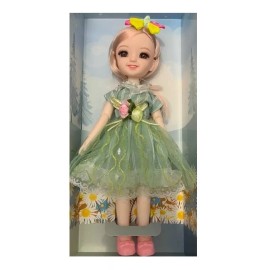 Open Season Now! Muñeca Clasica Colección 30cm Juguete Regalo Vintage Verde