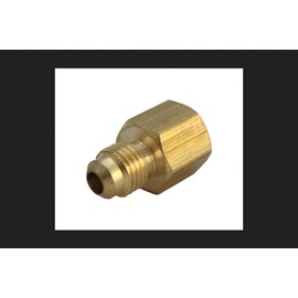 JMF 1/4 in. Flare x 1/4 in. Dia. FPT Brass Flare Adapter