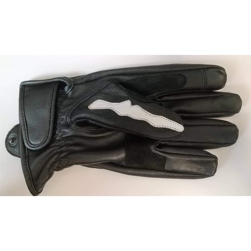 MOTOFIELD G-272 Bone Leather Gloves, Bone (Skull) Design, 3 Season