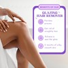 MOOM USDA Organic Sugar Waxing Kit for Women & Men