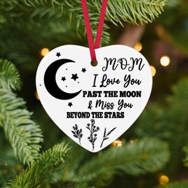 Memorial Gifts for Loss of Mom Christmas Ornament Sympathy Gifts for Loss of Mom Mother Ceramic Ornament Condolence Bereavement Gifts for Loss of Mother in Memory of Mom Gift Remembrance Funeral Gift