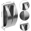 Boao 4 Pieces Self Adhesive Hand Towel Hook Holder Grabber