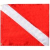 Aqua Nylon Dive Flag 20" X 24" (DF04)