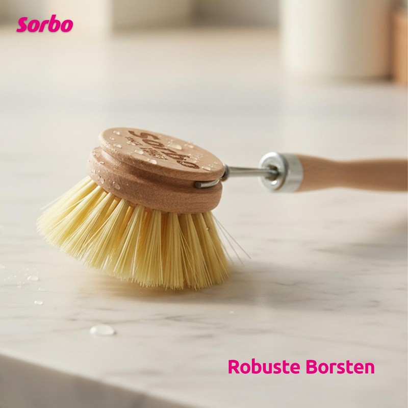 Sorbo Wooden Dish Brush / Tampico - Wooden Dish Brush