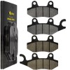 Caltric Brake Pads for Suzuki 500 LTF500 LTF-500 Quadmaster 2000-2001