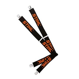 Stihl 8841576 Hosenträger f. Bundhosen mit Metallklips, schwarz, 130