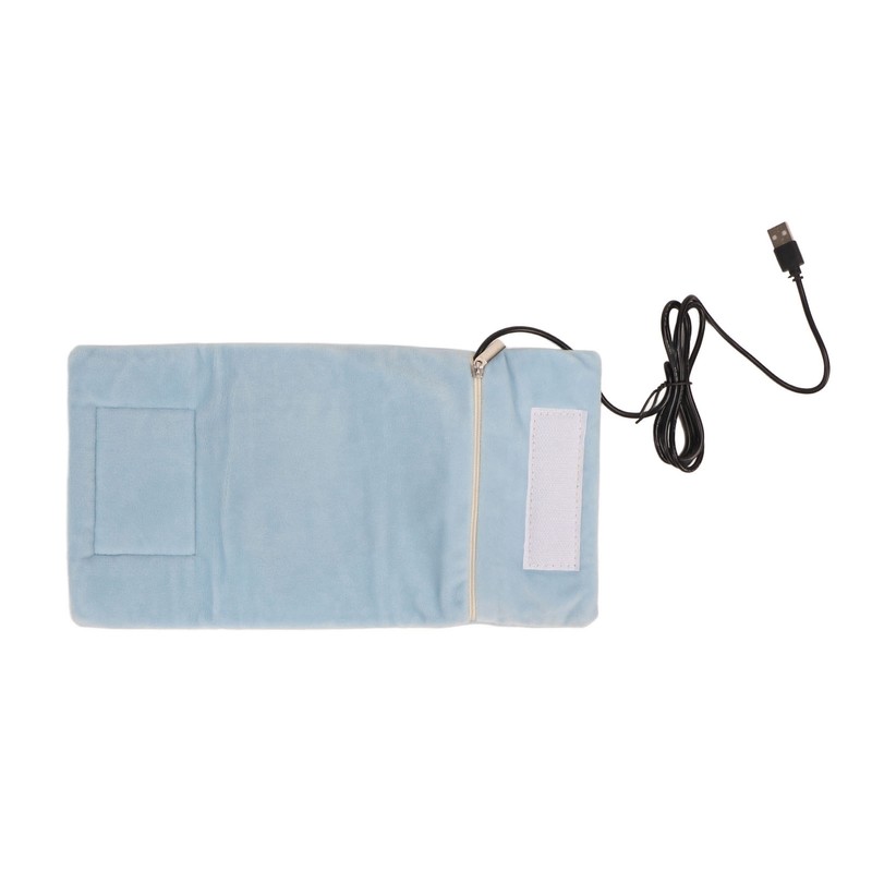 Baby Bottle Warmer Blue Cotton USB Heat Preservation Baby Feeding