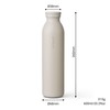 Vinsun Drinking Bottle Stainless Steel 600 ml Beige – Leak-Proof,