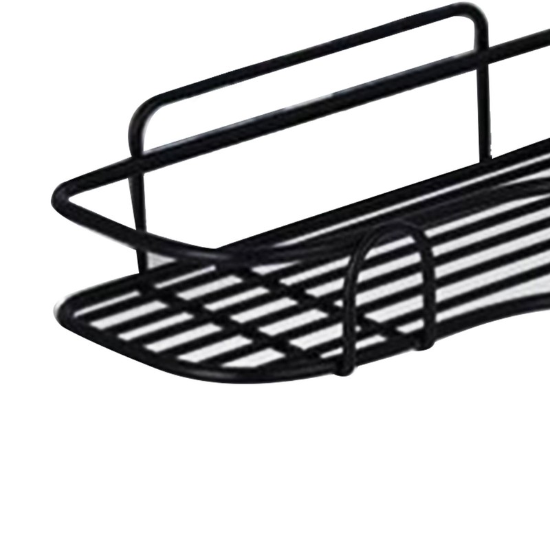 2PCS Corner Storage Rack Triangular Shower Organizer Shelf Wall Mount