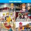 Skywin Hard Hat Light, Headlamp Rechargeable, Lightweight USB, XPG+COB 3