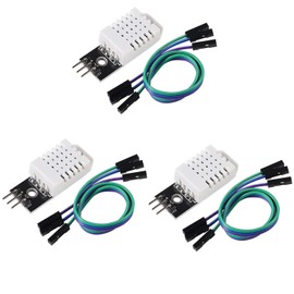 3PCS DHT22/AM2302 Digital Temperature and Humidity Sensor Module 3Pin Temperature Humidity Monitor Sensors Replace SHT11 SHT15 Module with Cable for Arduino Electronic Practice DIY