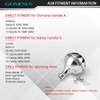 GOMEXUS Aluminum Power Knob Compatible for Shimano Daiwa Spinning Reel,