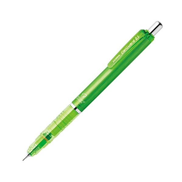Zebra Mechanical Pencil, Del Guard, 0.5mm, Light Green (P-MA85-LG)